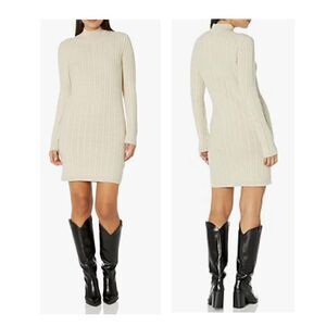 French Connection Women's Katrin Cable Long Sleeve Dress